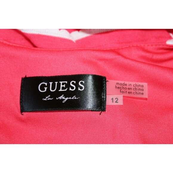 GUESS Los Angeles Dress Estera Scalloped Sleeveless NWT Womens Size 12 - Picture 5 of 5